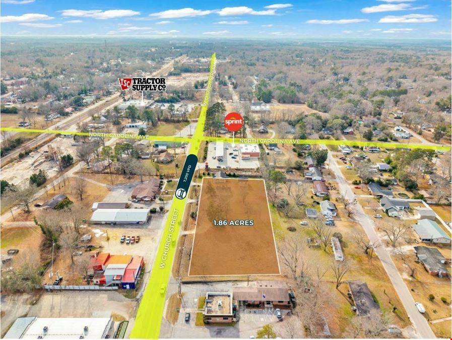 Batesburg-Leesville Retail Land | 1.86 Acres