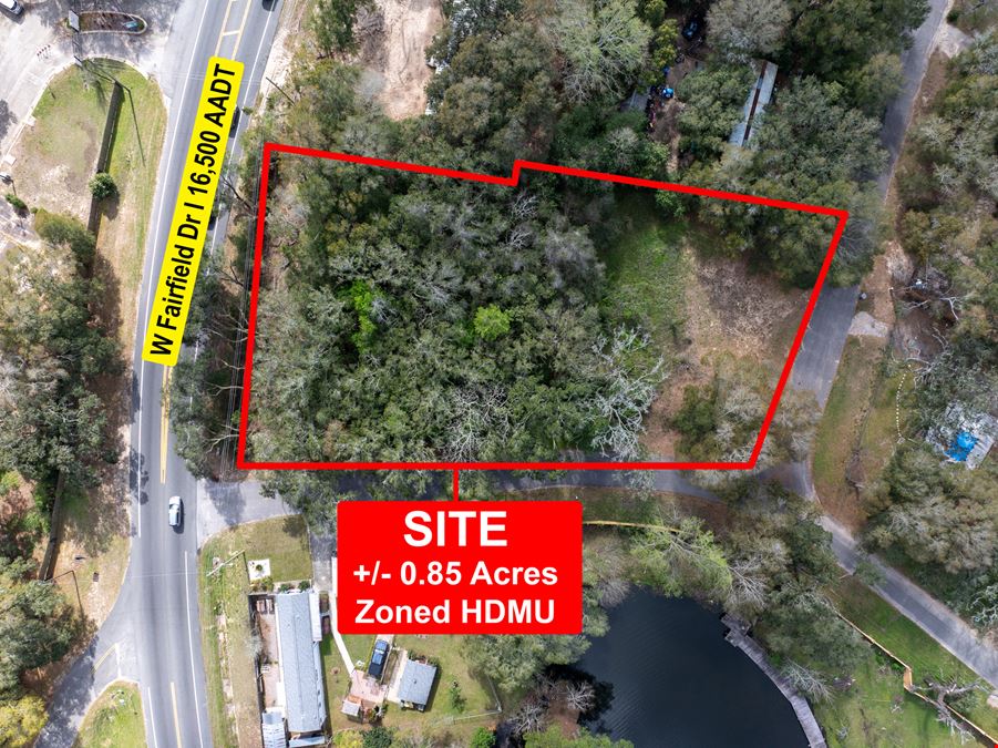 0.85 Acre Corner Development Site