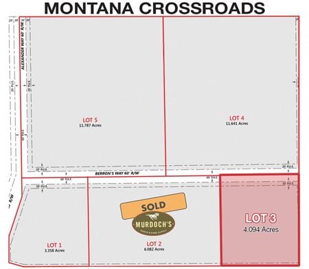 Preview of VacantLand space for Sale at 10726 U.S. 287