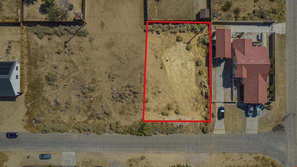 ±0.23 Acres of Level Land in California City