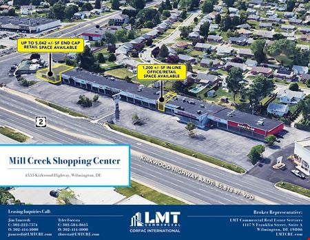 Preview of Retail space for Rent at 4555 Kirkwood Highway