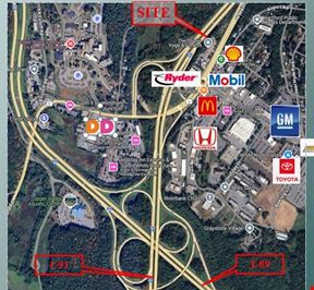 retail lot @ I-89 & I-91
