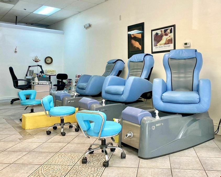 Nail Salon FOR SALE - Real Estate Included!