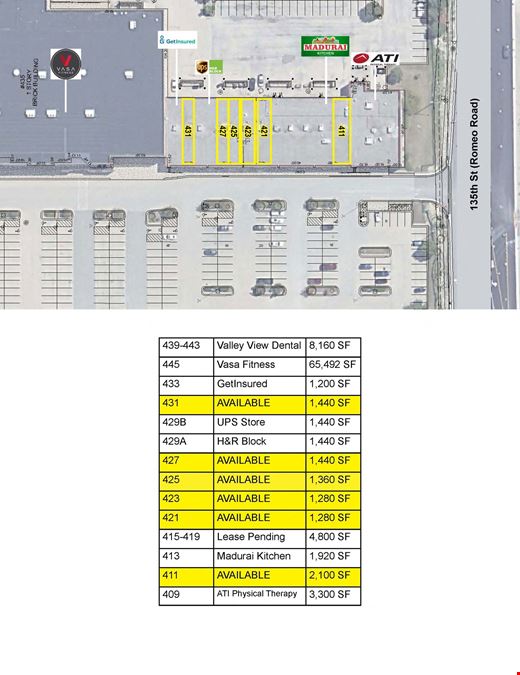 Retail Space at Vasa Fitness Anchored Center