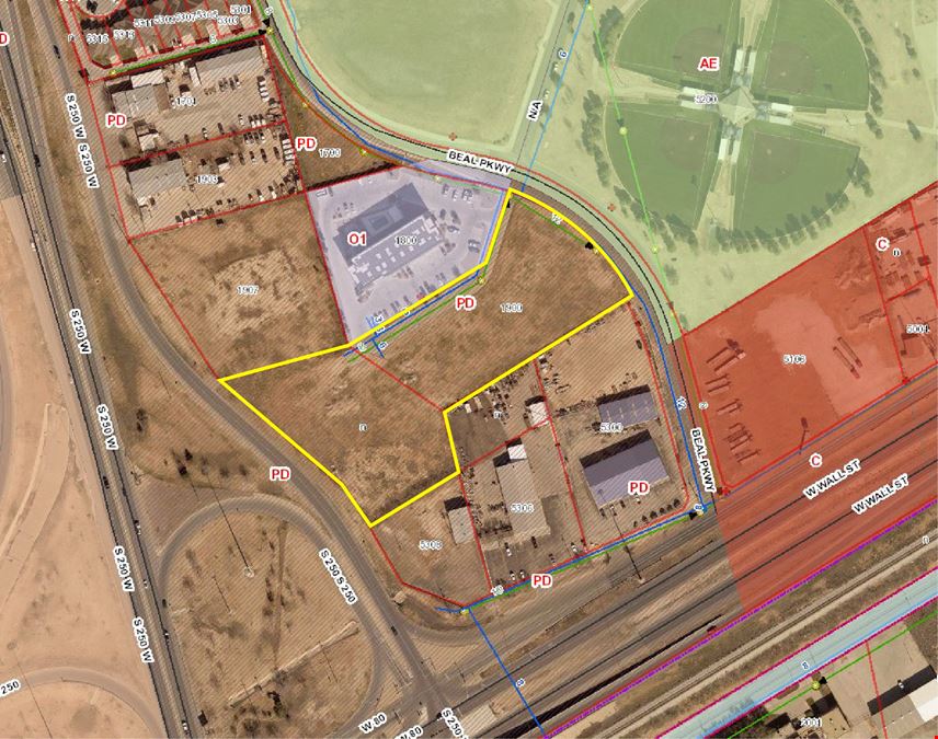 3.943 Acres - Loop 250 & Business 20