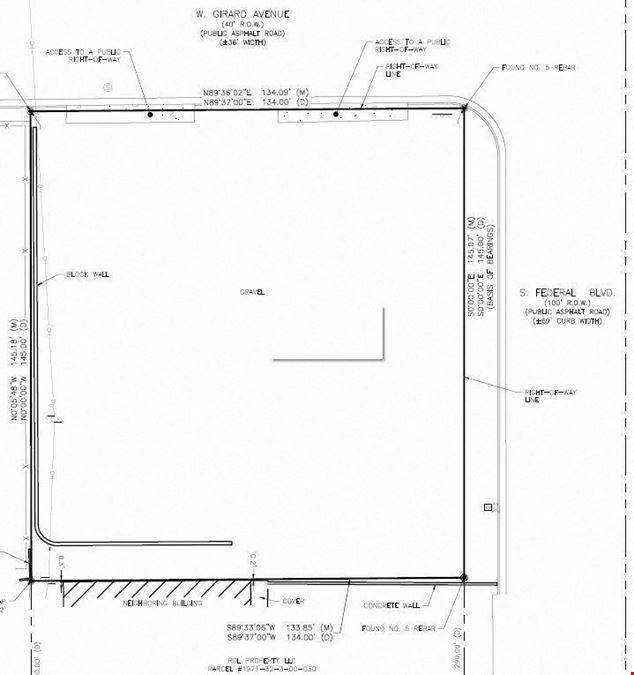 (3421 S Fed) 19,428 SF Retail Development Site Land Lease/Sale