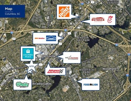Preview of Retail space for Rent at 6615 Two Notch Rd