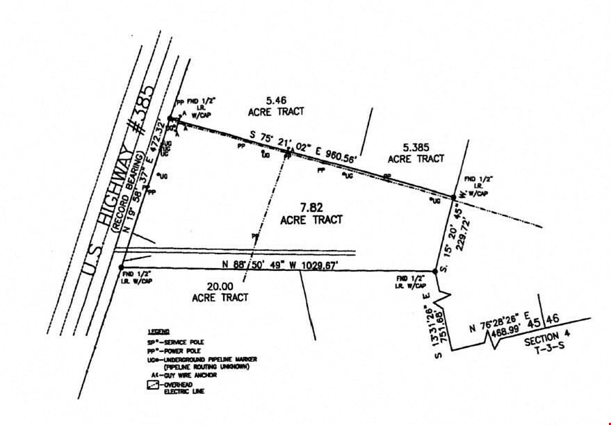 7.82 Acres with Frontage on U.S. Hwy 385!