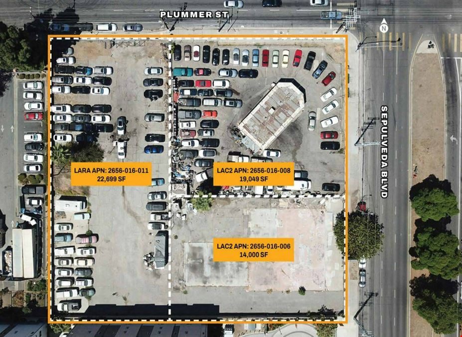 9441 - 9459 N. Sepulveda Blvd., 15420 W. Plummer St.