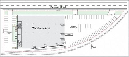 Preview of Industrial space for Rent at 15210 Desman Rd