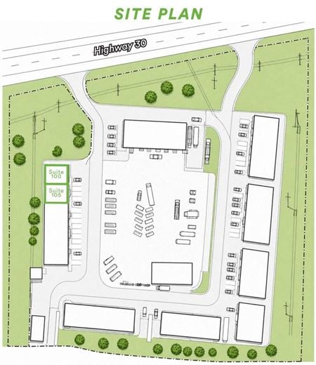 Preview of Office space for Rent at 10500 Highway 30