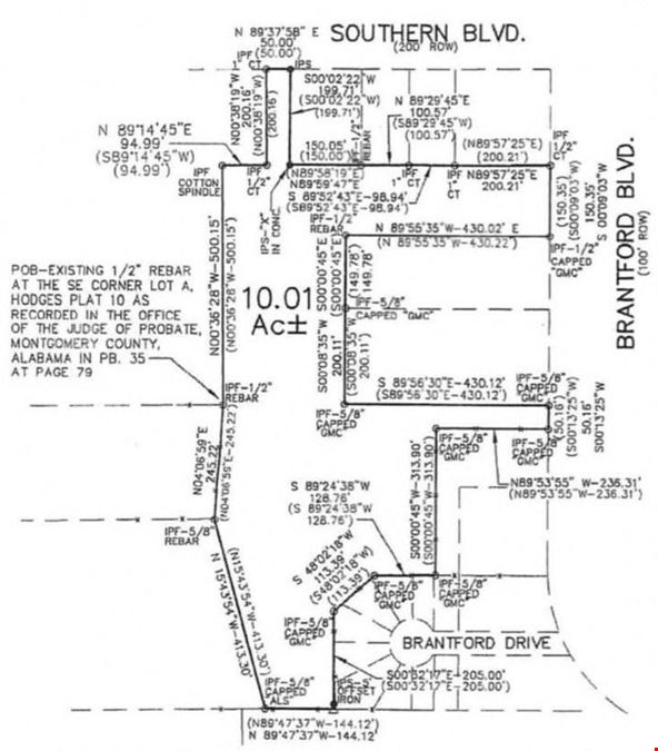 ± 9.92 AC E South Blvd