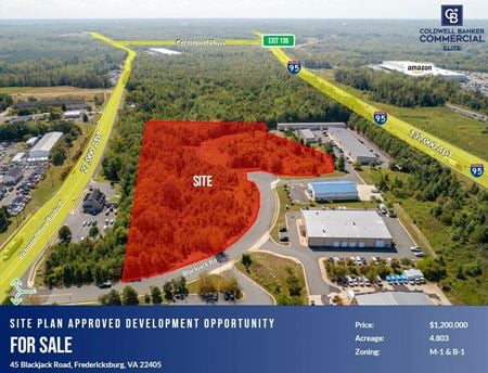 Preview of VacantLand space for Sale at 45 Blackjack Rd