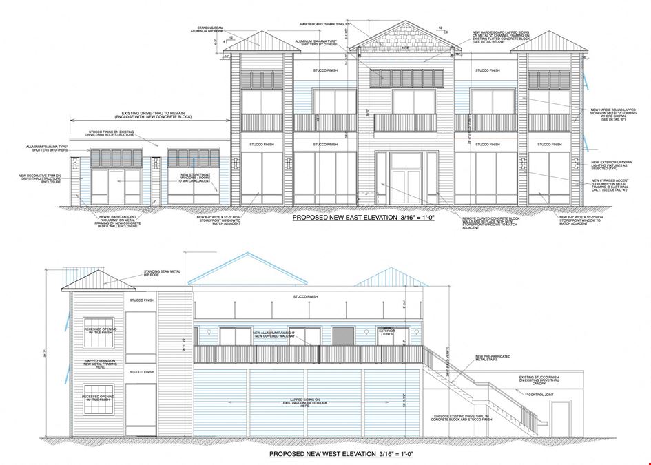 Flagler Beach - 2 Story Retail Across From Pier-For Lease