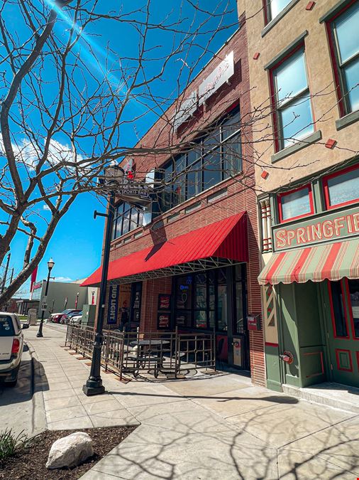 7,529 SF 100% Leased - Restaurant and Loft Apartments For Sale In Downtown Springfield