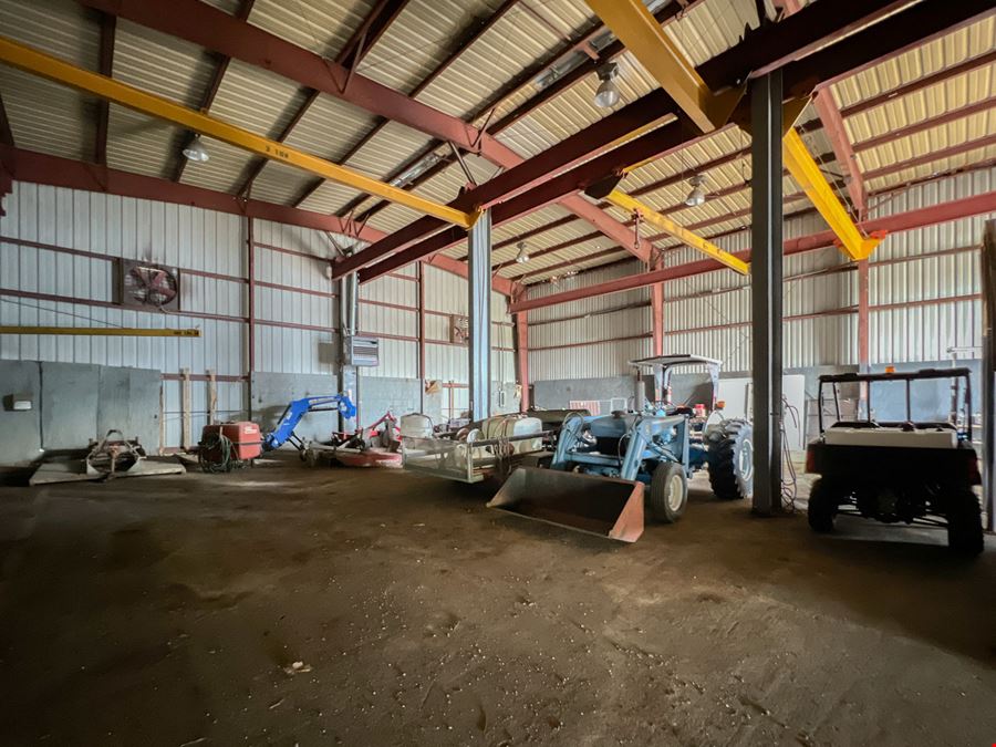 Crane-Serviced Warehouse Spaces with Frontage on Peters Rd