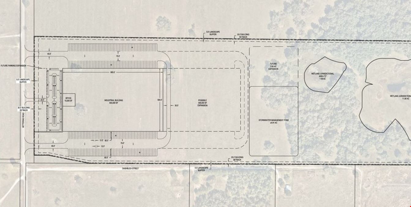 76.6 Acre Industrial Development Site