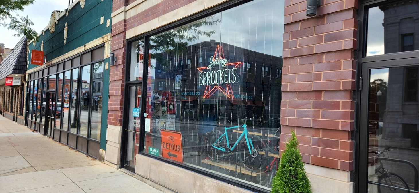 Retail Storefront in Heart of Andersonville For Sale or Lease