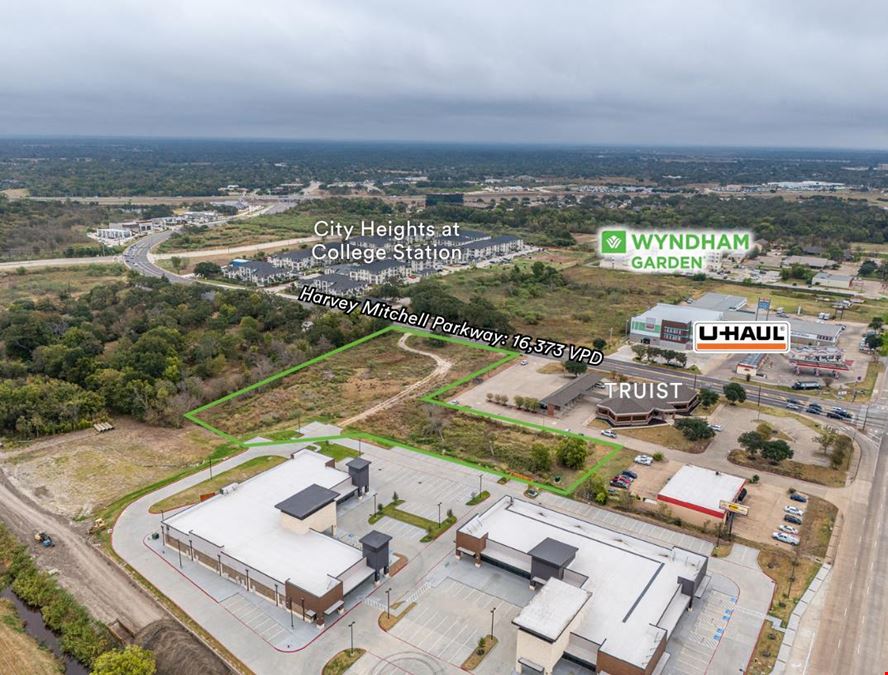 3.55 AC on Harvey Mitchell Parkway S