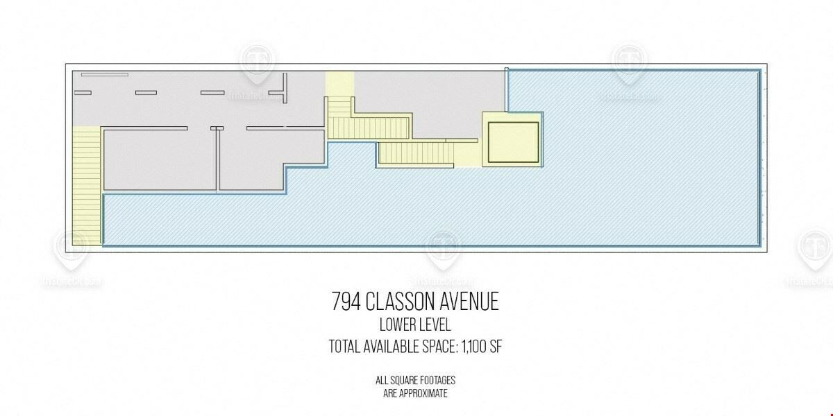 1,100 - 2,600 SF | 794 Classon Avenue | Newly Developed Corner Community Facility For Lease