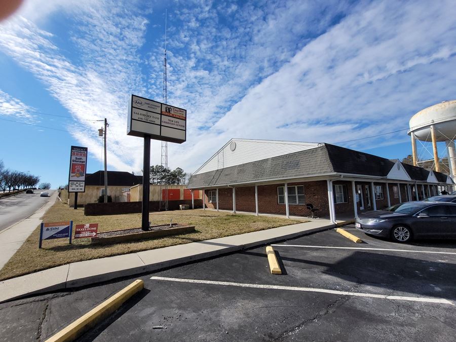 Affordable Office- Service - Retail Space in Salisbury Maryland on RT 13 North