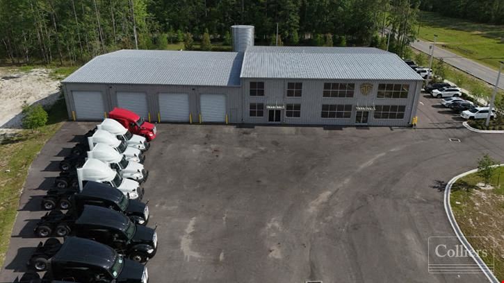 For Lease | 18,240± Industrial Service Facility at 7585 Sportsman Club Road