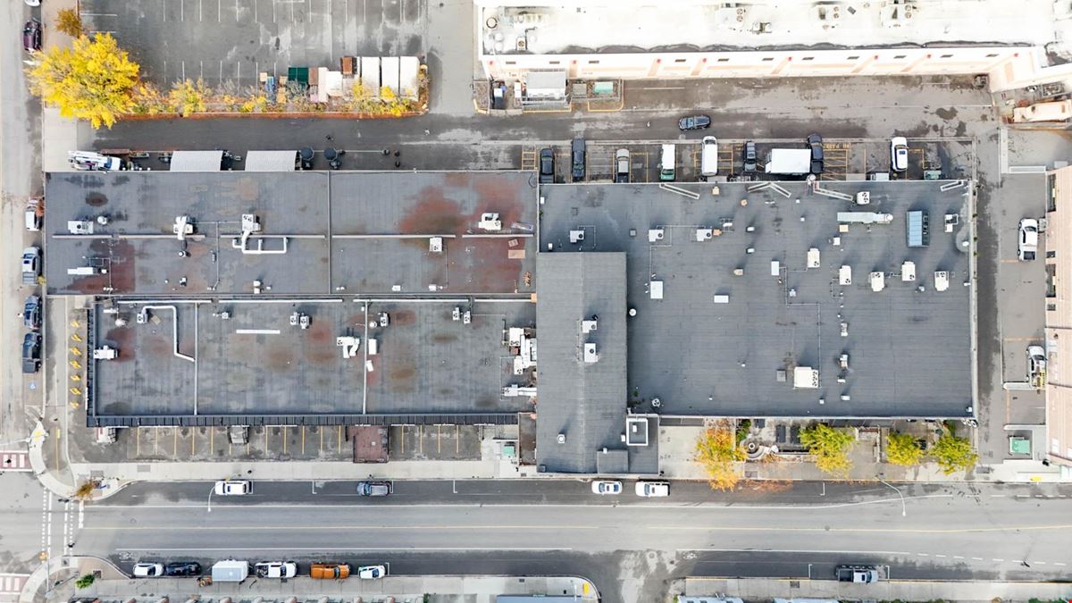 Commercial space available in the Old Cannery Building, an iconic three-storey brick building in Downtown Kelowna