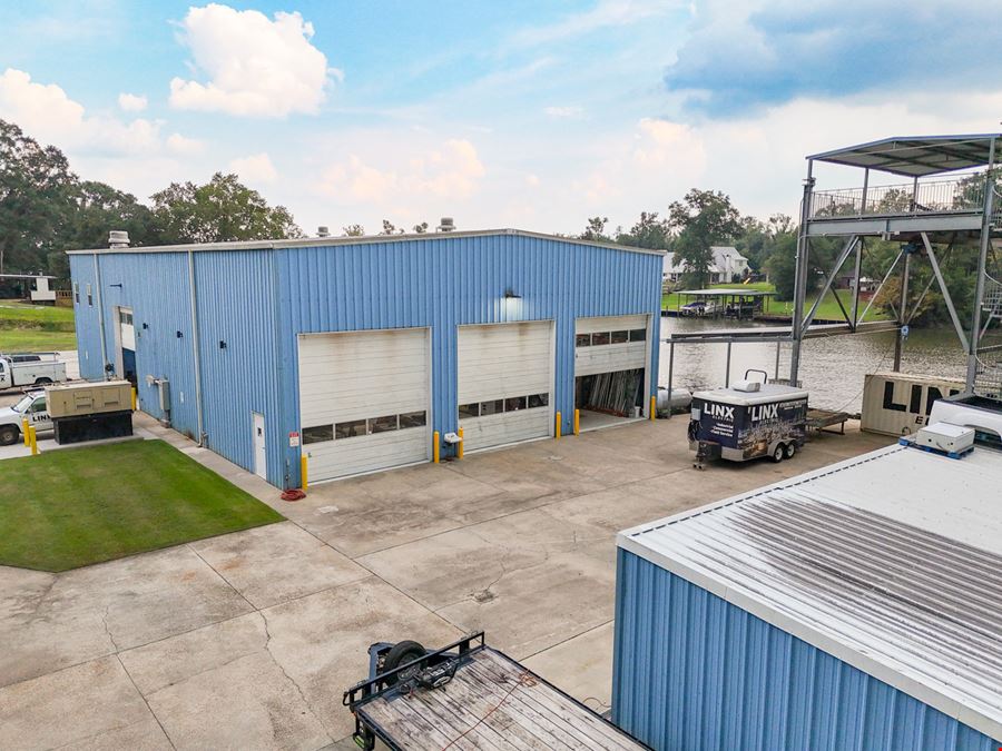 Industrial Facility on Diversion Canal w/ Marina & Boat Launch