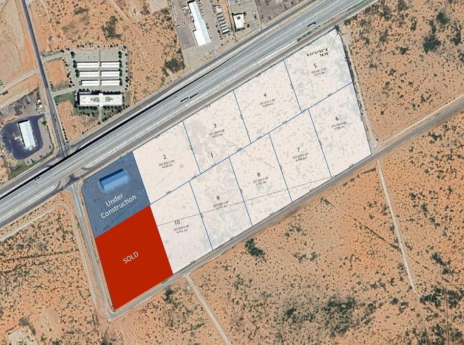 9 Lots on Interstate 20 for Custom Build to Suit!