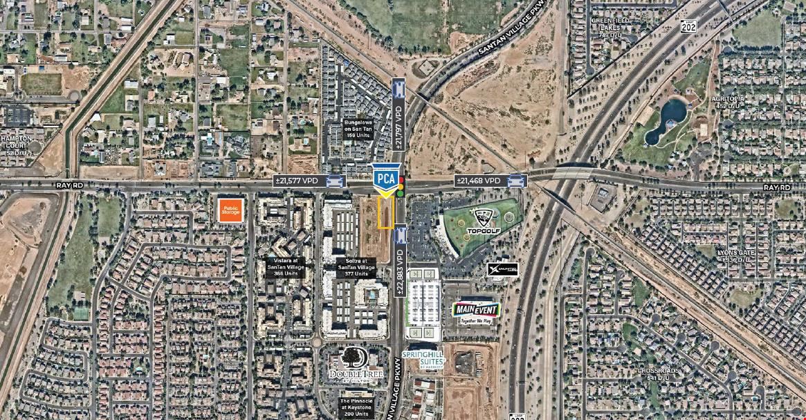 Santan Village Pkwy & Ray Rd | SWC