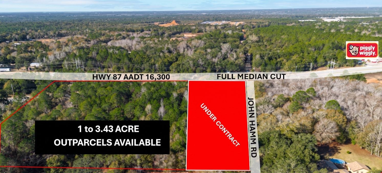 Hwy 87 & John Hamm Rd Additional Outparcels 