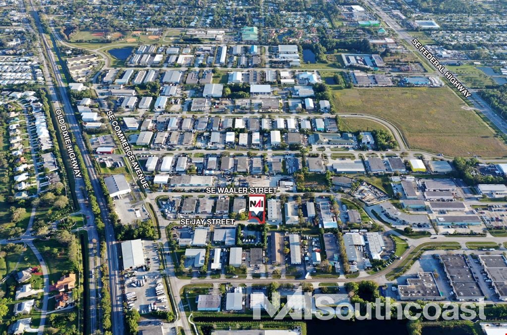 Industrial Building with Yard