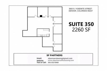 Preview of Office space for Rent at 3600 Yosemite St