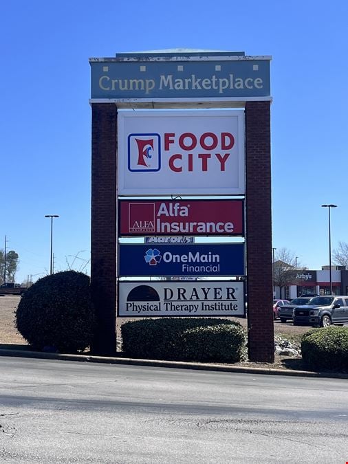 Crump Marketplace Space For Lease