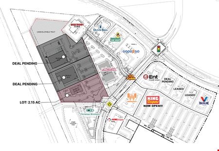 Preview of commercial space at Mesa Ridge Parkway and Syracuse Street - SWC