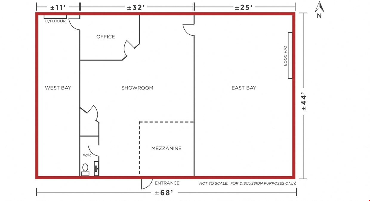 Freestanding Building with Land