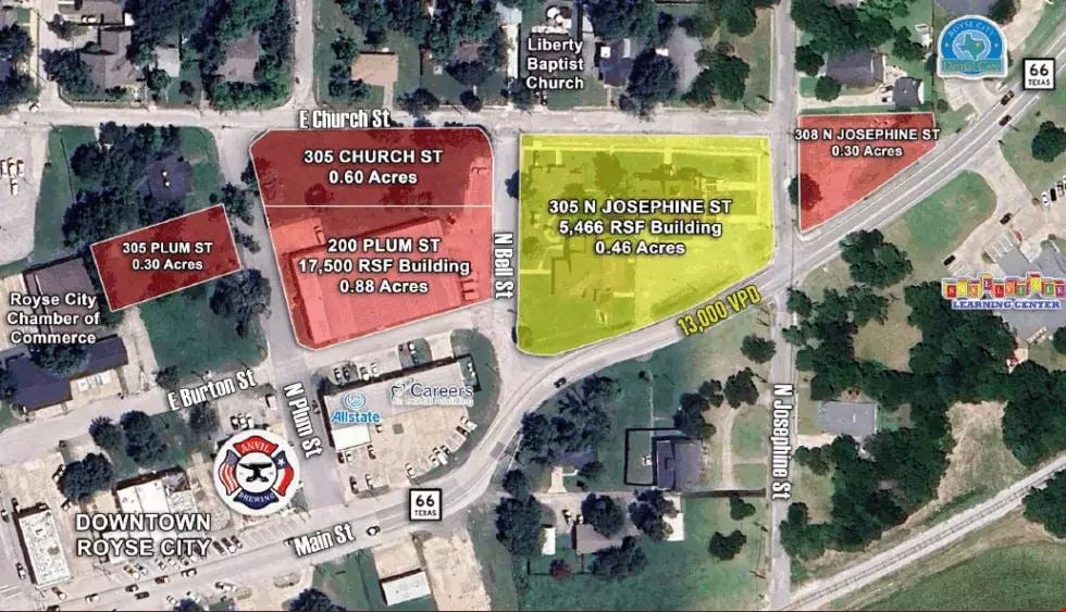 200 Plum St - Downtown Royse City Warehouse