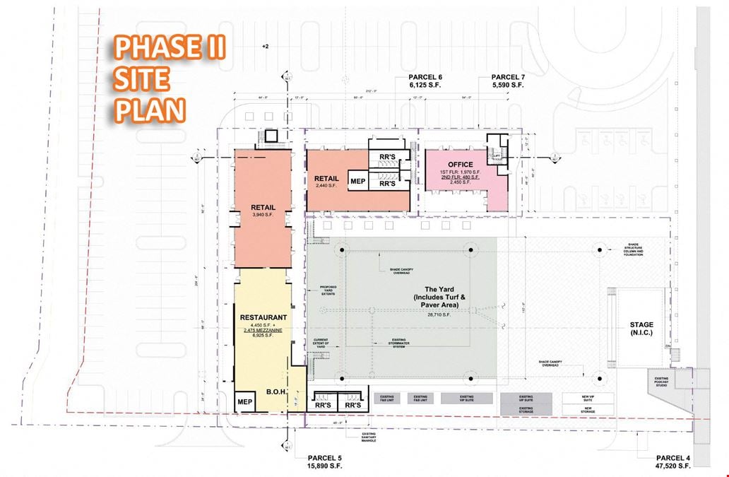 Marriott Resort Hotel & Spa Retail Pads for Lease