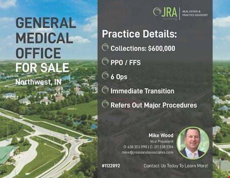 Preview of commercial space at #1122892 - General Dentistry Practice for Sale - Northwest IN