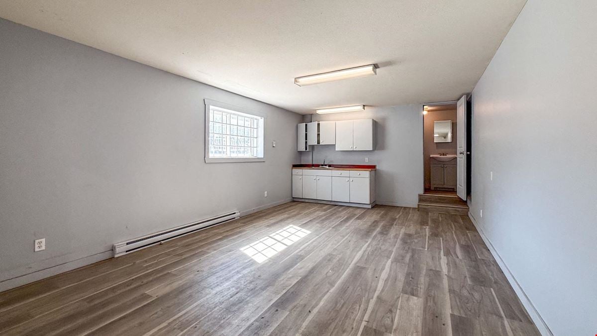 Industrial in-line unit available in Summerland