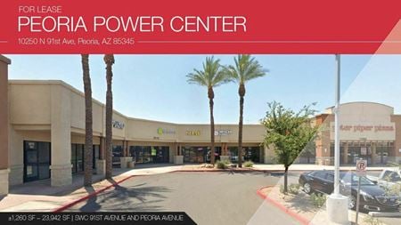Preview of Retail space for Rent at 10250 N 91st Ave