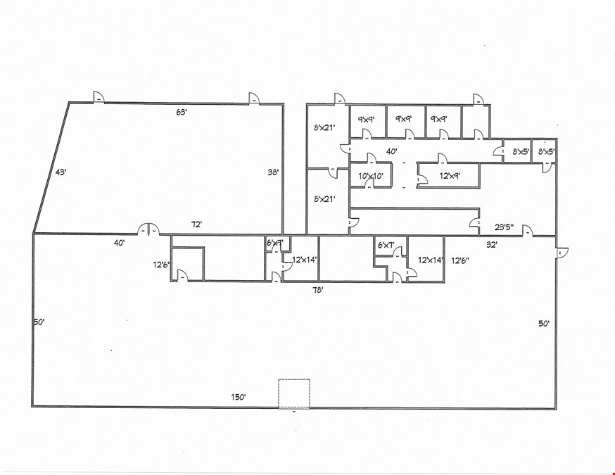 12,723 SF Industrial Warehouse