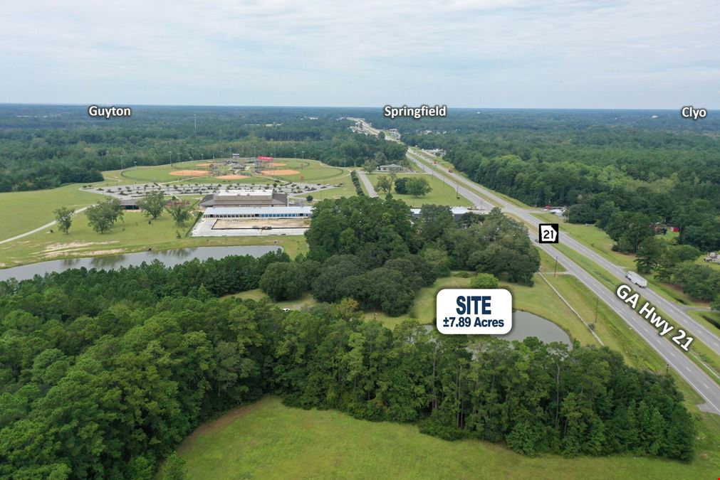 ±7.89 Acres Along GA Highway 21 | For Sale