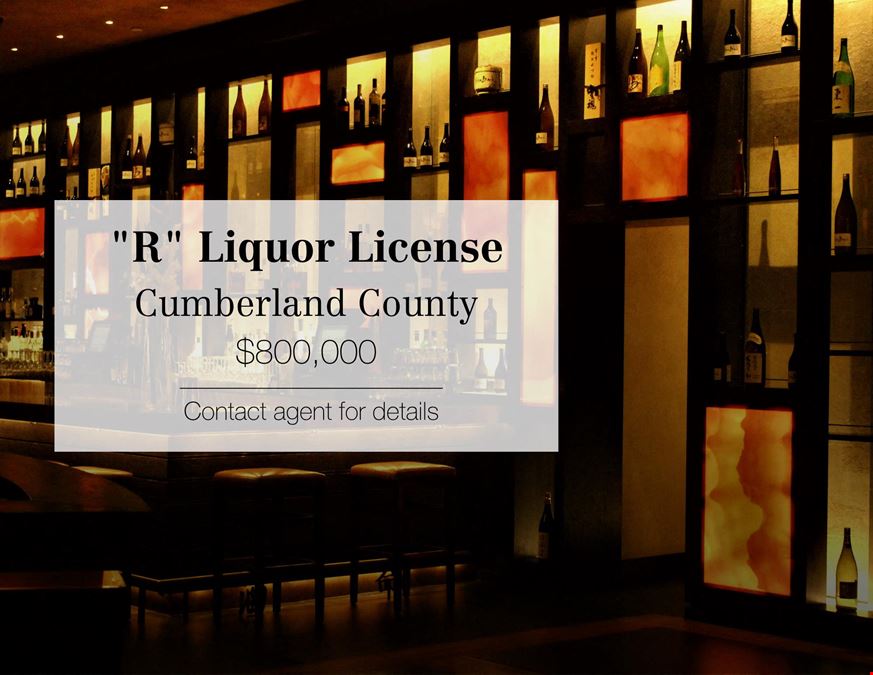 Cumberland County "R" Liquor License 