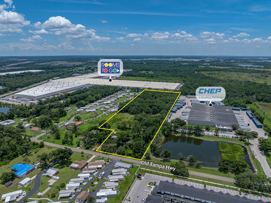 10 Acre Lakeland Residential or Industrial Site