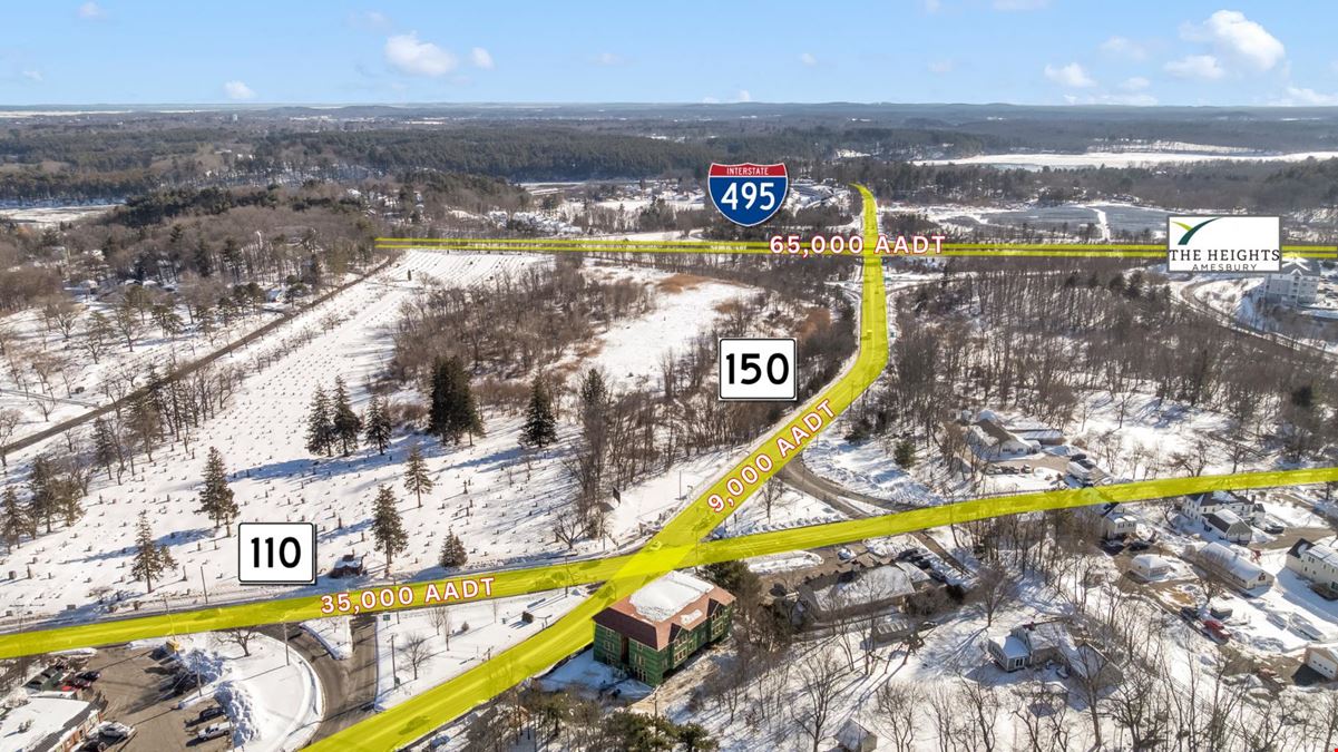 New Construction Retail / Medical Space at I-495 | Amesbury, MA
