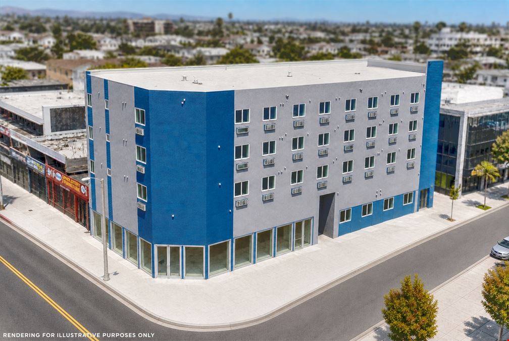 ±1,388 SF Retail for Lease | New Construction | Florence Ave, Los Angeles