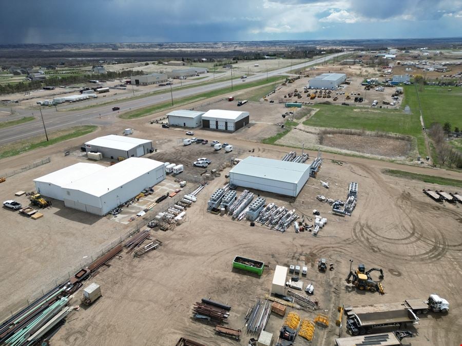 ±4,800 SF Free Standing Industrial Building | ±1 Acre Yard