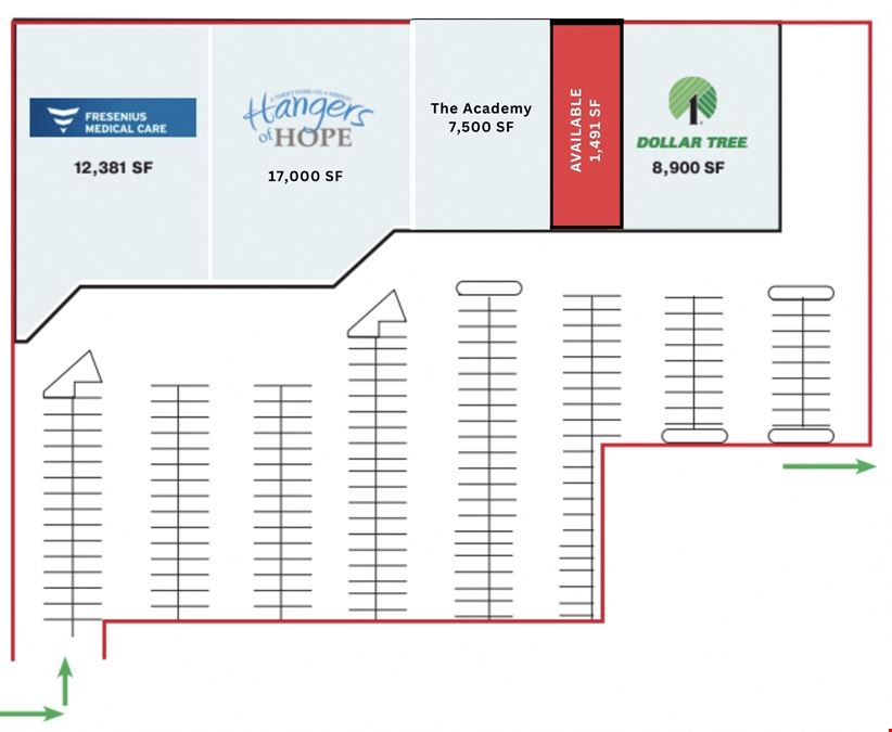 FOR LEASE - Highland Village Shopping Center (1,491 SF)
