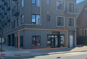 700 SF | 706 E 32nd Street | Vanilla Box Community Facility with Glass Frontage for Lease